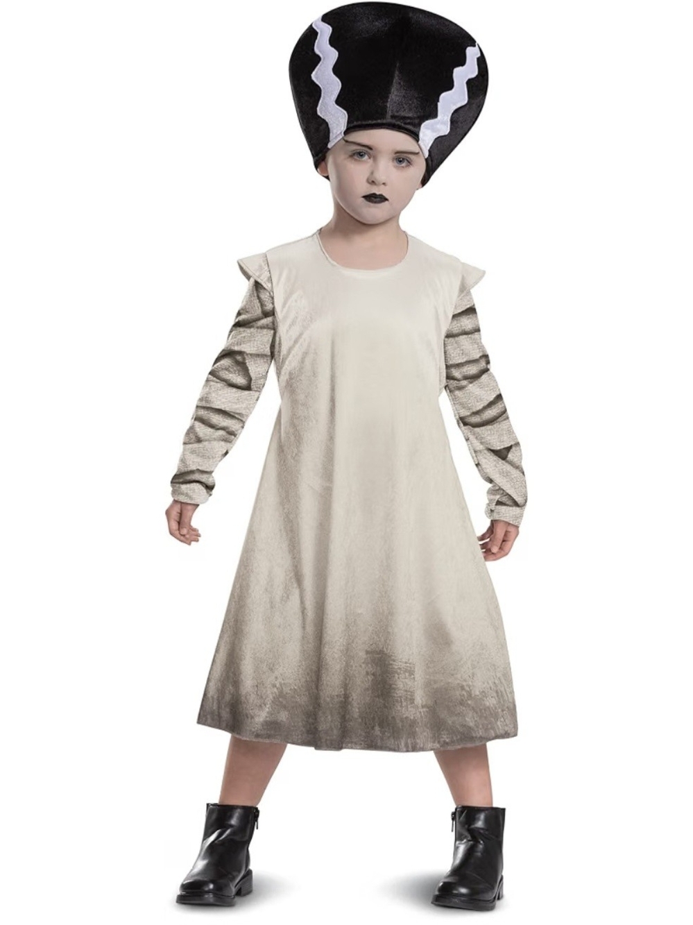 Disguise Bride of Frankenstein Kids Costume Official Universal Monsters S & M